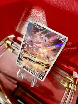 Mesprit - 204/191 Foil Illustration Rare SV08: Surging Sparks Pokemon TCG NM New - Image 3