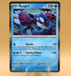 Kyogre | 034/132 | Rare | Holo | Pokemon Mega Evolutions | Store Promo Eligible - Image 1