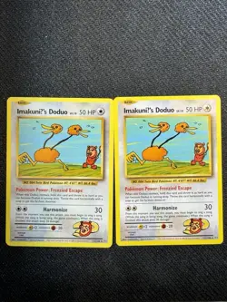 Pokemon ImakuniU's Doduo 50HP 2016 171/108 - Lot of 2 - Image 1