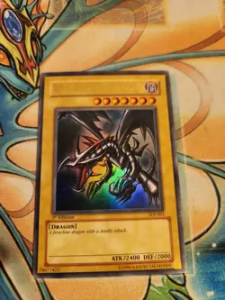 Yu-Gi-Oh! TCG Red-Eyes B. Dragon (1st Edition) (SDJ-001) Ultra Rare VLP - Image 2