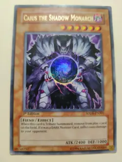 Caius The Shadow Monarch SDDE-EN001 1st Edition MP - Image 1