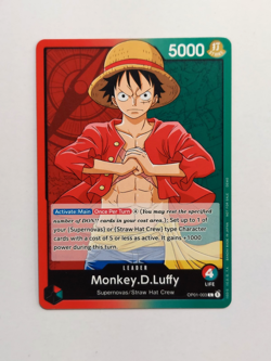 Monkey.D.Luffy (003) OP01-003 One Piece Demo Deck Leader Card Regular - Image 3