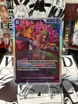 Bandai One Piece Card game Donquixote Doflamingo OP10-071 Holo - Image 1