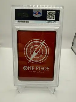 2025 ONE PIECE PROMOS PSA MAGAZINE EXCLUSIVE #001 SHANKS PSA 9 - Image 2