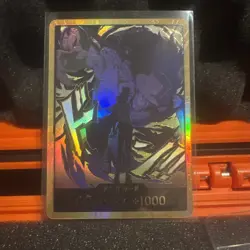 DON!! Card (Rob Lucci) (Gold) Premium Booster -The Best- Vol. 2 Foil - Image 1