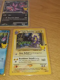 Pokemon Celebrations 5 Card Lot- Black Star Promo Delta Species Mimikyu Light... - Image 3