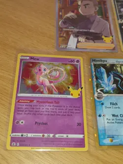 Pokemon Celebrations 5 Card Lot- Black Star Promo Delta Species Mimikyu Light... - Image 5