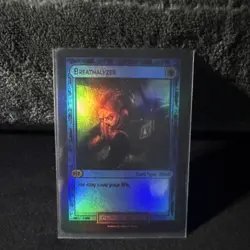 Divorced Dads Court of Chaos Breathalyzer Beast Card Foil Standard Size - Image 1