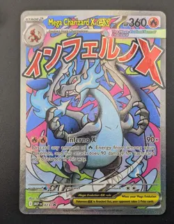 Pokemon | Mega Charizard X EX 023 Promo Card Near Mint CG0005 - Image 3