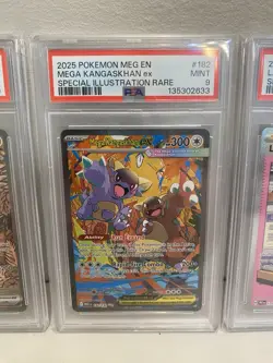 Pokemon TCG Lot Of 3 PSA Graded SIR Cards Mega Kangaskhan Lacy Sandy Shocks - Image 3