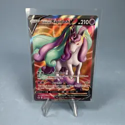 Galarian Rapidash V 167/198 Chilling Reign Full Art Ultra Rare Pokemon Card NM - Image 1