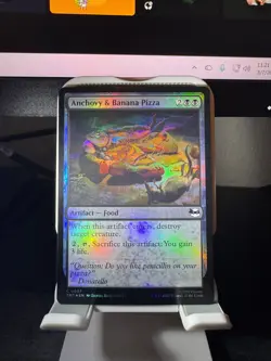 MTG TMNT - Foil - Anchovy & Banana Pizza #0057 - Image 1