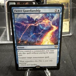 MTG Commander Masters Fierce Guardianship Regular 0094 - Image 1
