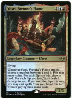 MTG Yusri, Fortune's Flame (MH2) FOIL P 492 LP - Image 1