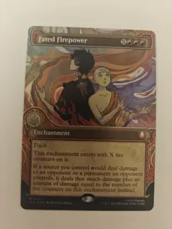 Fated Firepower (Showcase) Avatar: The Last Airbender Foil - Image 1