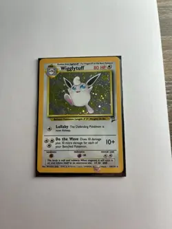 Pokemon TCG Wigglytuff Jungle 16/64 Holo Unlimited Holo Rare - Image 4