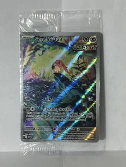 Pokemon TCG Scream Tail Black Star Promo Holo Card Sealed, Near Mint Condition - Image 1