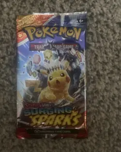 Pokemon Surging Sparks Booster Pack - Image 1