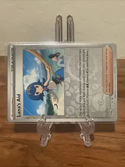 Lana's Aid - 155/167 Twilight Masquerade REVERSE Holo Pokemon - NM/MINT - Image 3