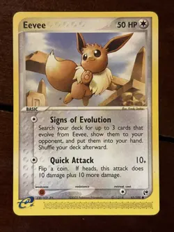 Pokemon Sandstorm Eevee 63/100 Non Holo - Image 1