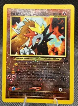 Pokemon Entei Holo Black Star Promo #34 HP - Image 1