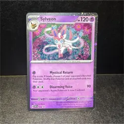 Pokemon Sylveon 172 Sv: Scarlet & Violet Promo Cosmos Holo - SWIRL - Image 1
