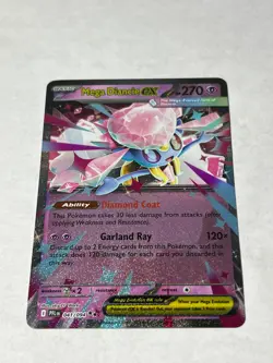 Mega Diancie ex 041/094 Double Rare Phantasmal Flames Pokemon Near Mint - Image 1