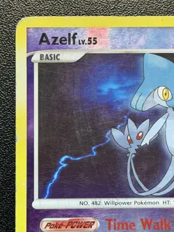 2008 Pokemon Legends Awakened Azelf Lv.55 19/146 Reverse Holo Rare - Image 3