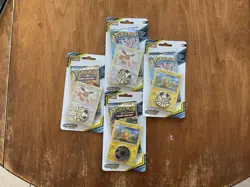 Pokemon Sun & Moon Unbroken Bonds Checklane Blister Lot Of 4 Pikachu New READ - Image 1