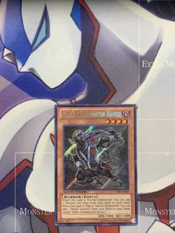 Yugioh Ninja Grandmaster Hanzo CT09-EN003 Secret Rare Limited Edition LP - Image 1