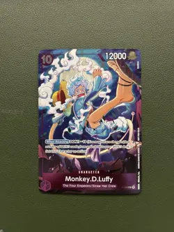 One Piece TCG Event Pack Vol. 8 Monkey.D.Luffy P-099 Promo NM ENGLISH IN HAND #2 - Image 1