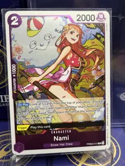 Nami PRB02-012R✨One Piece Foil Best Of Vol 2✨Mint - Image 1