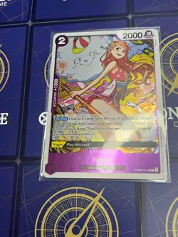 Nami PRB02-012R✨One Piece Foil Best Of Vol 2✨Mint - Image 4