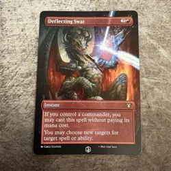 Deflecting Swat - Custom Art MTG Magic The Gathering Playtest Card - Image 1