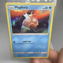 Magikarp 8/18 Holo Common Detective Pikachu Pokemon Card - Image 1