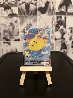 Pokemon TCG Flying Pikachu VMAX Holo Ultra Rare Card 007/025 Celebrations - Image 1