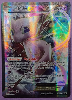 Pokemon Mew EX Full Art Black Star Ultra Rare Promo XY126 Holo Card 2016 - Image 1