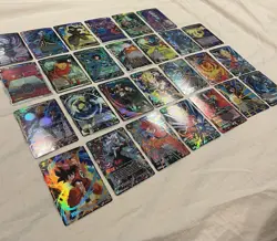 Dragon Ball Z Cards Foil 27 Realm Of The Gods UC RC Lot All Mint Fresh Out Packs - Image 1