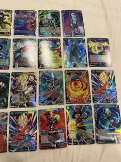Dragon Ball Z Cards Foil 27 Realm Of The Gods UC RC Lot All Mint Fresh Out Packs - Image 3