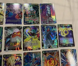 Dragon Ball Z Cards Foil 27 Realm Of The Gods UC RC Lot All Mint Fresh Out Packs - Image 4