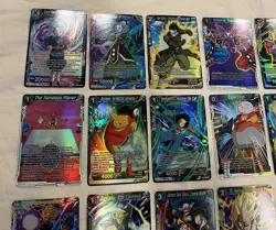 Dragon Ball Z Cards Foil 27 Realm Of The Gods UC RC Lot All Mint Fresh Out Packs - Image 5