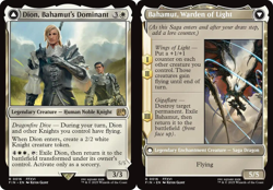 1 x Dion, Bahamut's Dominant // Bahamut, Warden of Light - Foil - Final Fantasy - Image 1