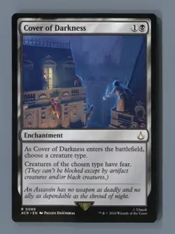 Cover of Darkness 89 Universes Beyond: Assassin's Creed Magic: The Gathering NM - Image 1