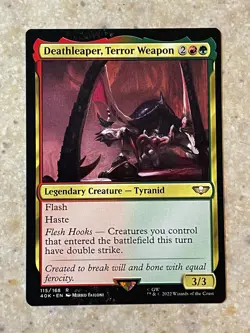 MTG NM Deathleaper, Terror Weapon [Warhammer 40K] - Image 1