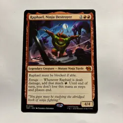 Raphael, Ninja Destroyer Mythic MTG Ninja Turtles - Image 1