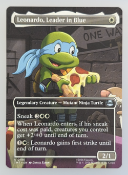 Leonardo, Leader in Blue (Borderless) Teenage Mutant Ninja Turtles Regular - Image 1