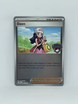 Dawn STAFF Regional Promo Pokemon Card 87/94 - Image 1