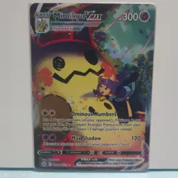 Pokemon Mimikyu VMAX TG17/TG30 Brilliant Stars Ultra Rare Full Art Holo HP 300 - Image 1