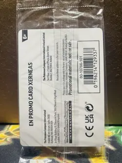 SEALED Pokemon Xerneas 064/132 Mega Evolution STAMPED Best Buy Promo - Image 2