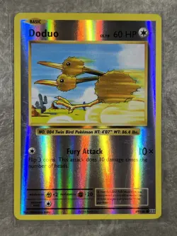 Doduo 69/108 Pokemon TCG XY Evolutions 2016 Reverse Holo (Light Play) - Image 1